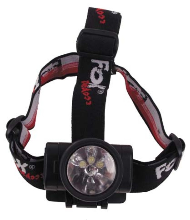 Fox Outdoor Head Torch, Head Strap with Center Strap